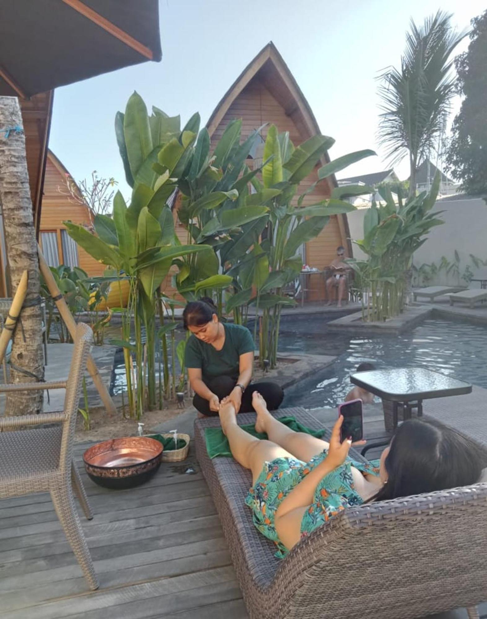 Abian Klumpu Villa & Spa Sanur Bali Exterior foto
